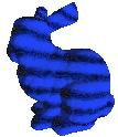 [Image of a bunny wearing pyjamas]